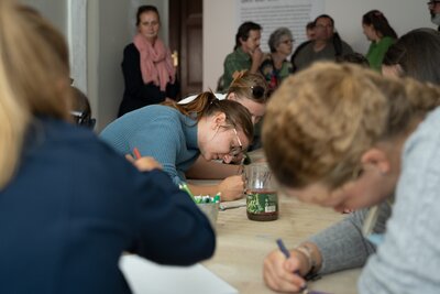 česko - německý program s Erikem Buchholzem ve výstavě ICH WAR HIER - Epos 257 & Vladimir 518 