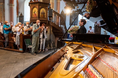 Boris Giltburg, festival Za poklady Broumovska. 