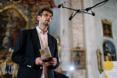 Tomáš Ille, rezidenční skladatel festivalu. 