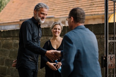 Jiří Bárta, Terezie Fialová a Martin Lanži. 