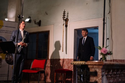 Hobojista Lukáš Pavlíček a Svatopluk Schuller