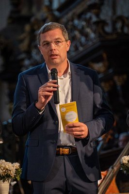 Zakladatel Agentury pro rozvoj Broumovska Jan Školník. 