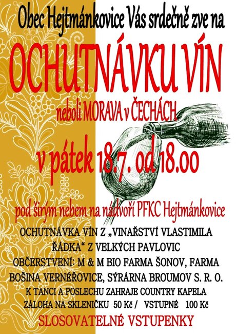 Ochutnávka vín aneb Morava v Čechách
